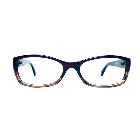 Michael Kors Clear Brown Wayfarer Glasses - Picture 2 of 12